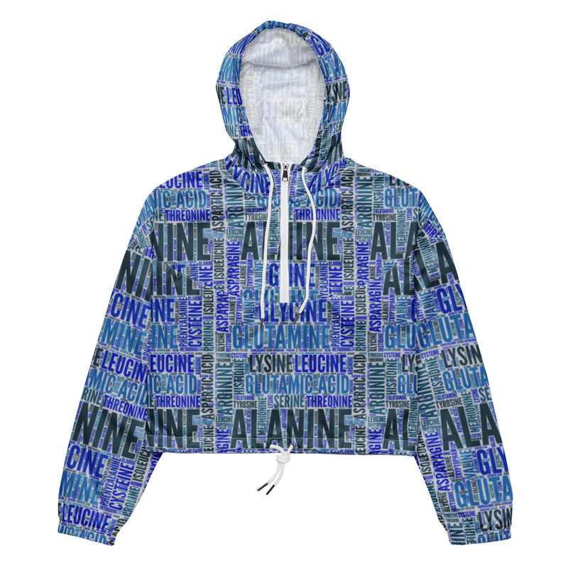 Women’s cropped windbreaker - Objet D'Art