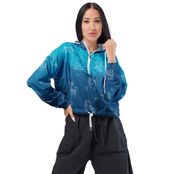 Women’s cropped windbreaker - Objet D'Art