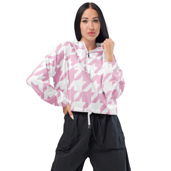 Women’s cropped windbreaker - Objet D'Art