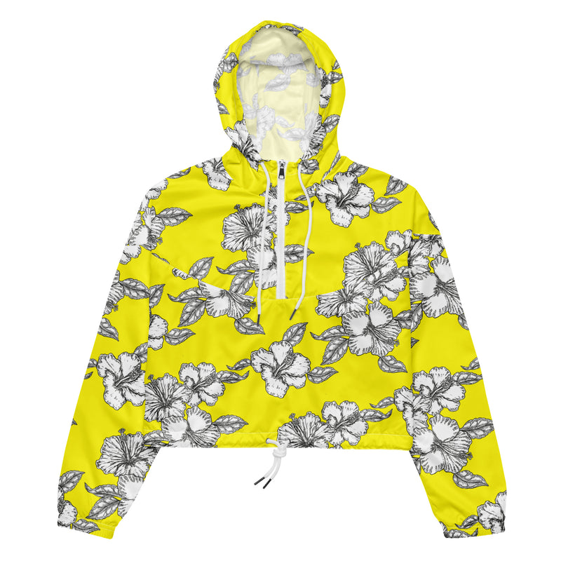 Women’s cropped windbreaker - Objet D'Art