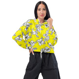 Women’s cropped windbreaker - Objet D'Art