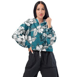 Women’s cropped windbreaker - Objet D'Art