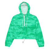 Women’s cropped windbreaker - Objet D'Art