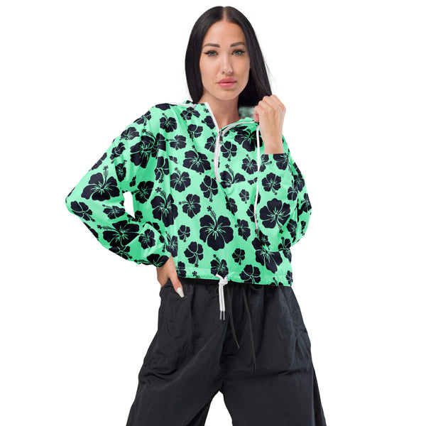 Women’s cropped windbreaker - Objet D'Art