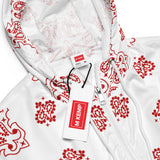 Bandana Art Women’s cropped windbreaker - Objet D'Art