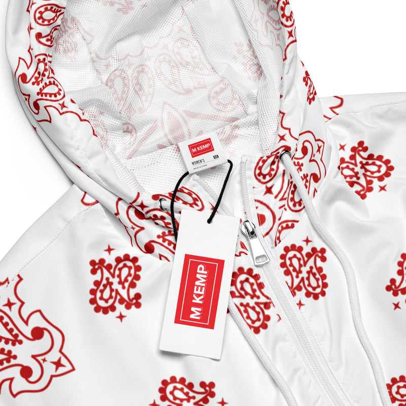 Bandana Art Women’s cropped windbreaker - Objet D'Art