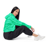 Women’s cropped windbreaker - Objet D'Art