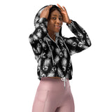 Bauhaus Pineapple Women’s cropped windbreaker - Objet D'Art