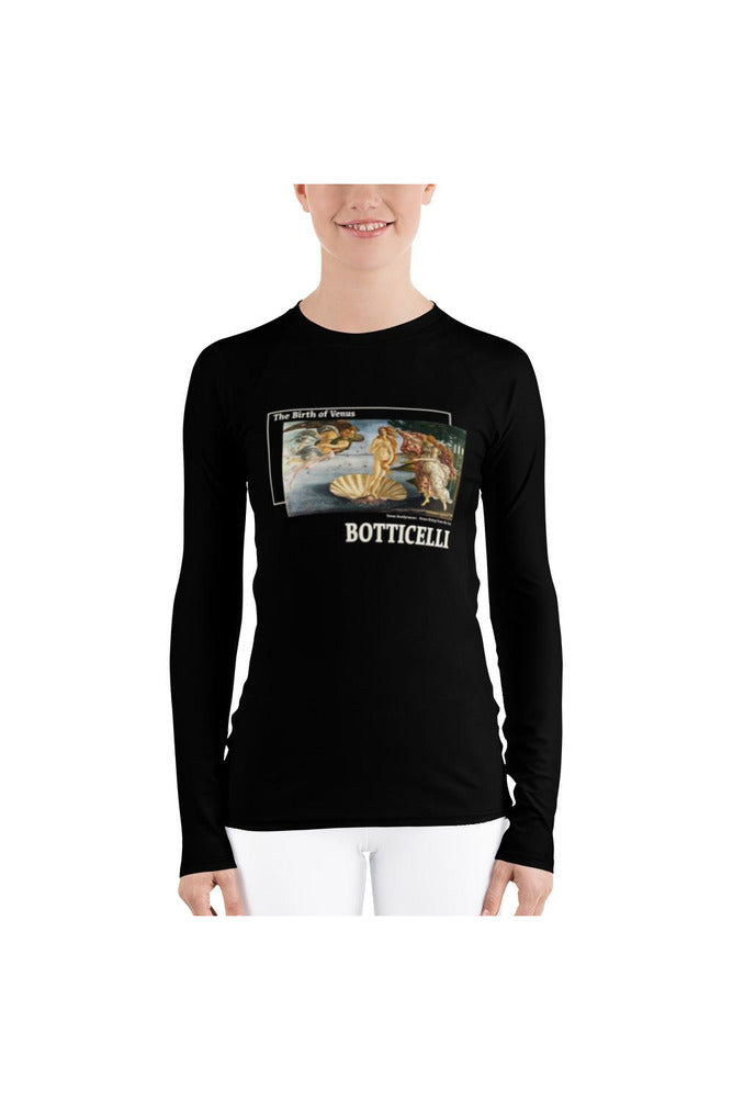 Birth of Venus Women's Rash Guard - Objet D'Art