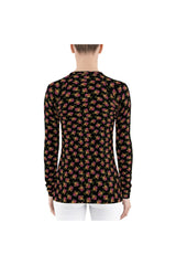 Flowery Women's Rash Guard - Objet D'Art