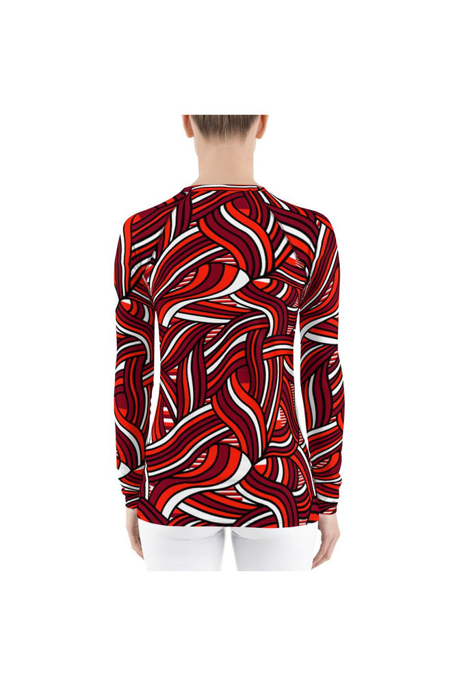 Creative Chaos Women's Rash Guard - Objet D'Art