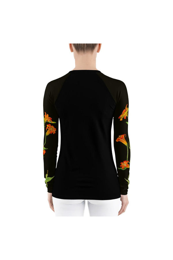 Tiger Lily Women's Rash Guard - Objet D'Art