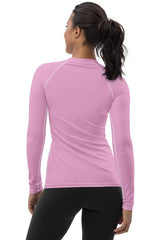 Pressed Rose Women's Rash Guard - Objet D'Art