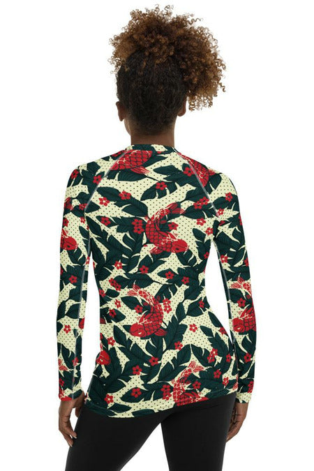 Tropical Fish Women's Rash Guard - Objet D'Art