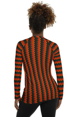 Honeycomb Women's Rash Guard - Objet D'Art