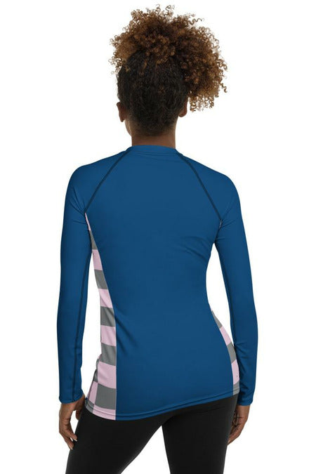 Coastal Matrix Women's Rash Guard - Objet D'Art