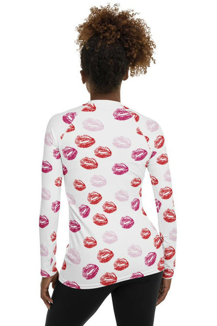 Lovable Lips Women's Rash Guard - Objet D'Art