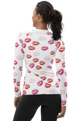 Kisses Women's Rash Guard - Objet D'Art