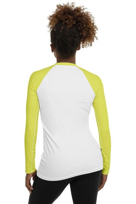 Japanese Meadow Bunting Women's Rash Guard - Objet D'Art