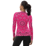 Innuendos of Pink Women's Rash Guard - Objet D'Art