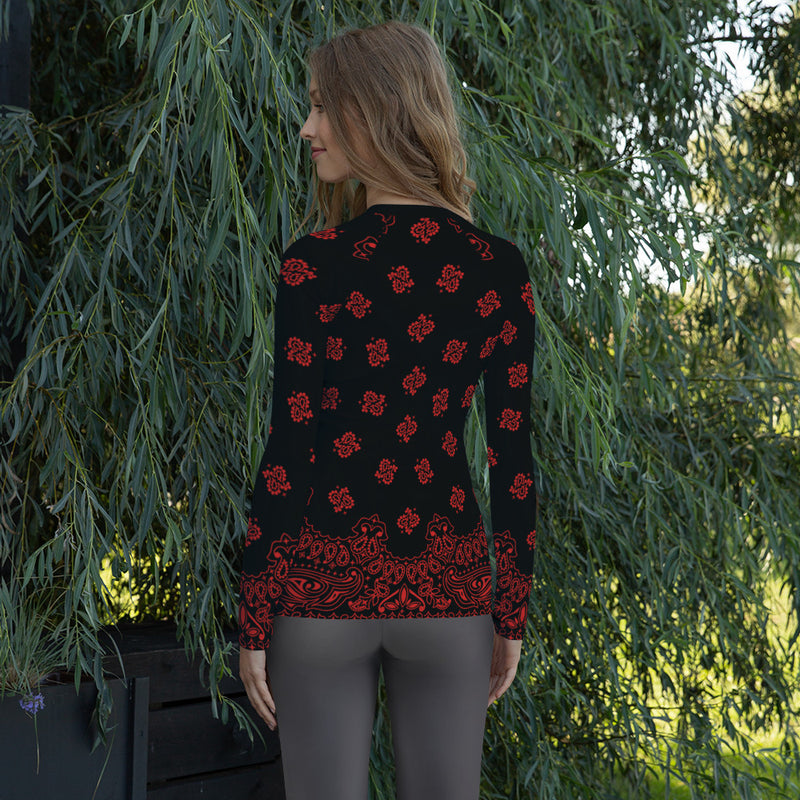 Bandana Art Women's Rash Guard - Objet D'Art