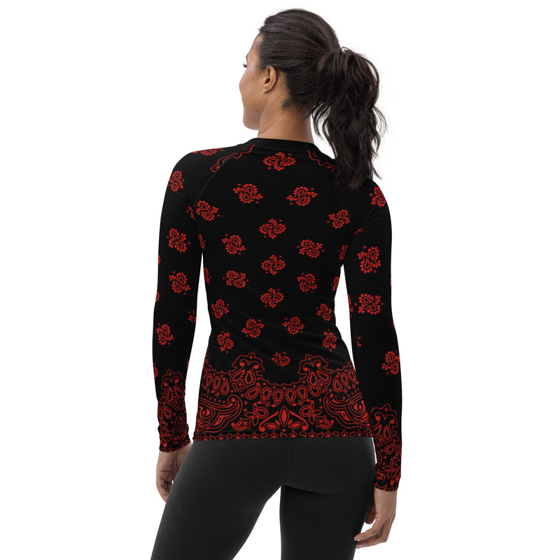 Bandana Art Women's Rash Guard - Objet D'Art