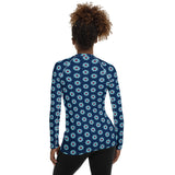 Daisy Wheel Women's Rash Guard - Objet D'Art