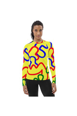 String Theory Women's Rash Guard - Objet D'Art