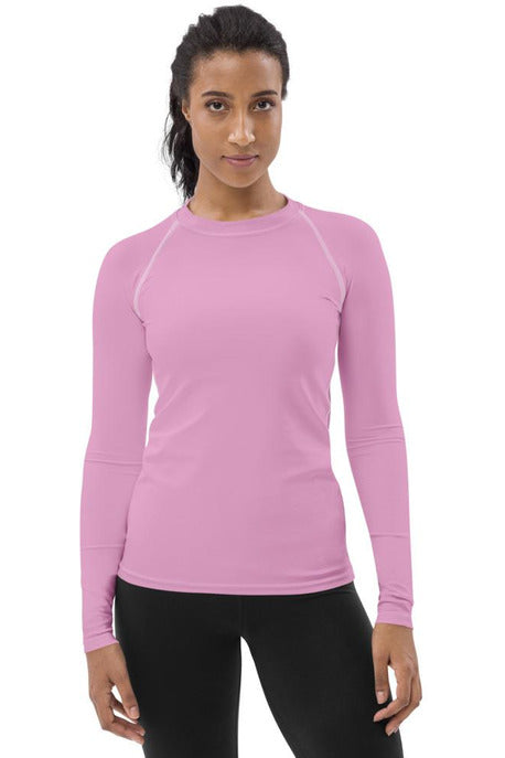 Pressed Rose Women's Rash Guard - Objet D'Art