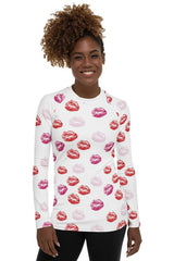 Lovable Lips Women's Rash Guard - Objet D'Art