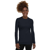 Polkadot Macro Matte Women's Rash Guard - Objet D'Art