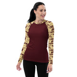 Women's Rash Guard - Objet D'Art