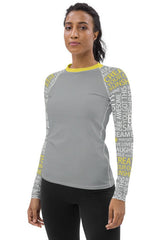 Dream Big Women's Rash Guard - Objet D'Art