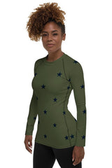 Chic Chive Women's Rash Guard - Objet D'Art