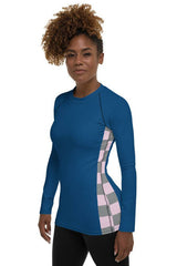 Coastal Matrix Women's Rash Guard - Objet D'Art