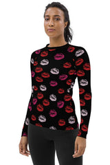 Luscious Lips Women's Rash Guard - Objet D'Art