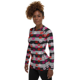 Kisses Women's Rash Guard - Objet D'Art