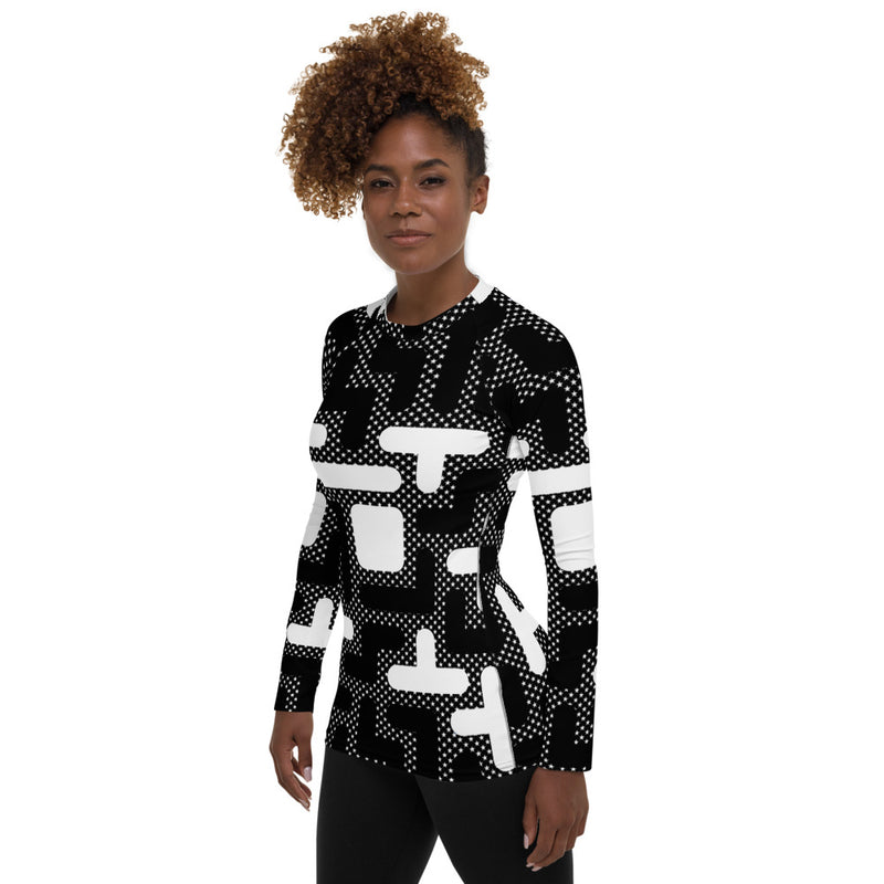 Stars Women's Rash Guard - Objet D'Art