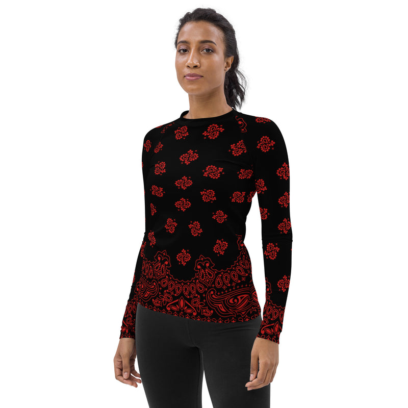 Bandana Art Women's Rash Guard - Objet D'Art