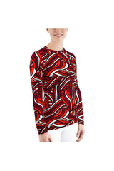 Creative Chaos Women's Rash Guard - Objet D'Art