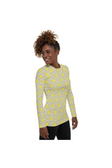 Arabesque Abstract Women's Rash Guard - Objet D'Art