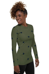 Chic Chive Women's Rash Guard - Objet D'Art