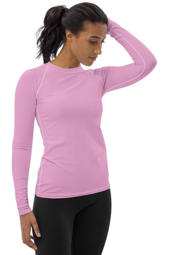 Pressed Rose Women's Rash Guard - Objet D'Art