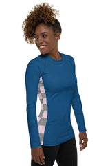 Coastal Matrix Women's Rash Guard - Objet D'Art