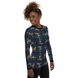 Crouching Tiger Women's Rash Guard - Objet D'Art