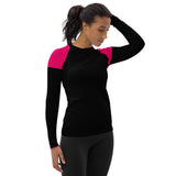 Innuendos of Pink Women's Rash Guard - Objet D'Art