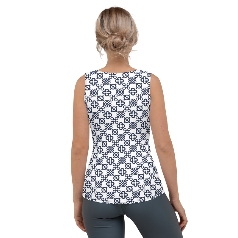 Adinkra vibes Sublimation Cut & Sew Tank Top - Objet D'Art