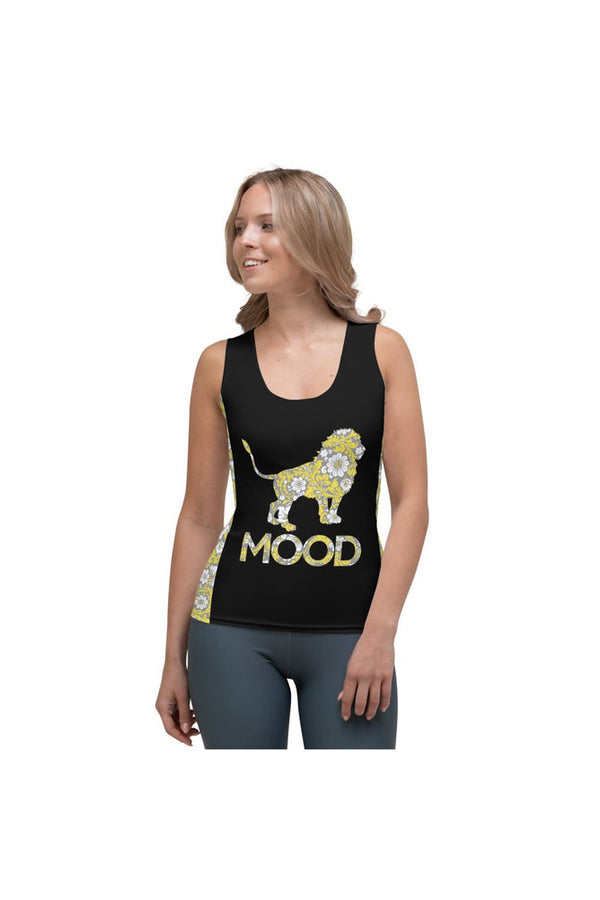 Mood Floral Lion Tank Top - Objet D'Art