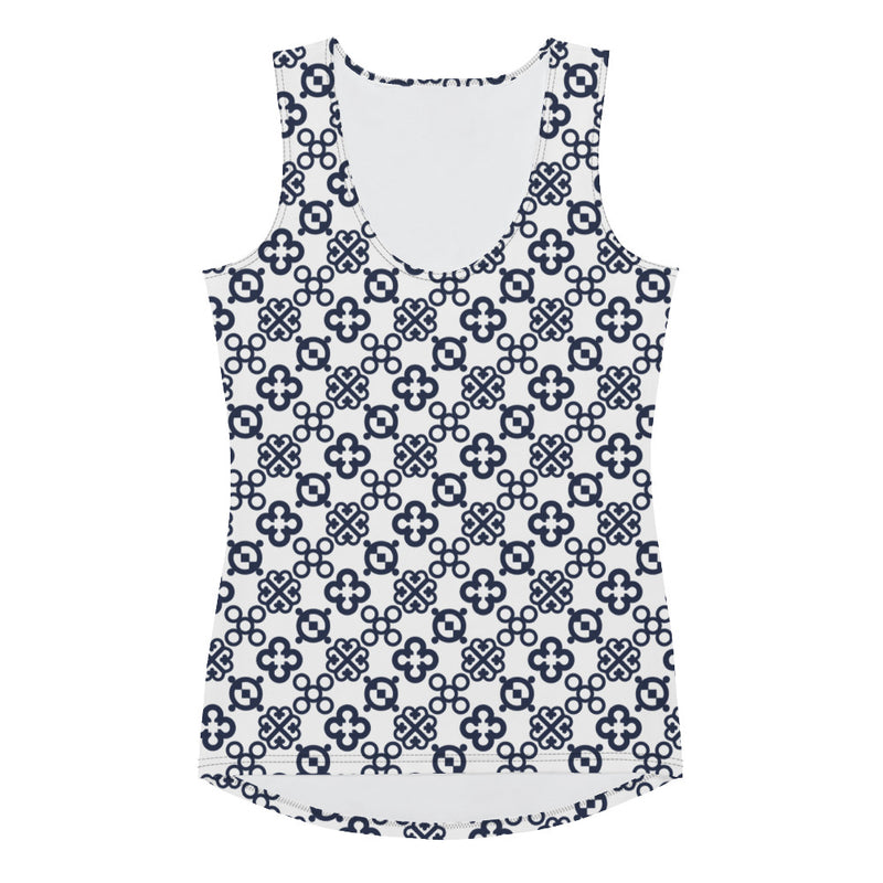 Adinkra vibes Sublimation Cut & Sew Tank Top - Objet D'Art