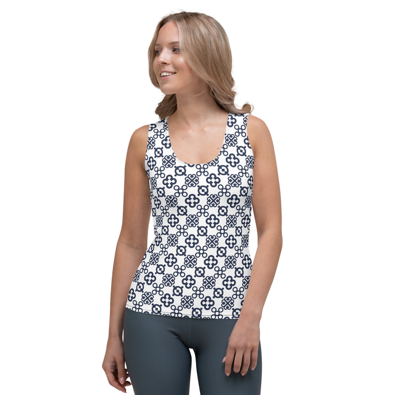 Adinkra vibes Sublimation Cut & Sew Tank Top - Objet D'Art